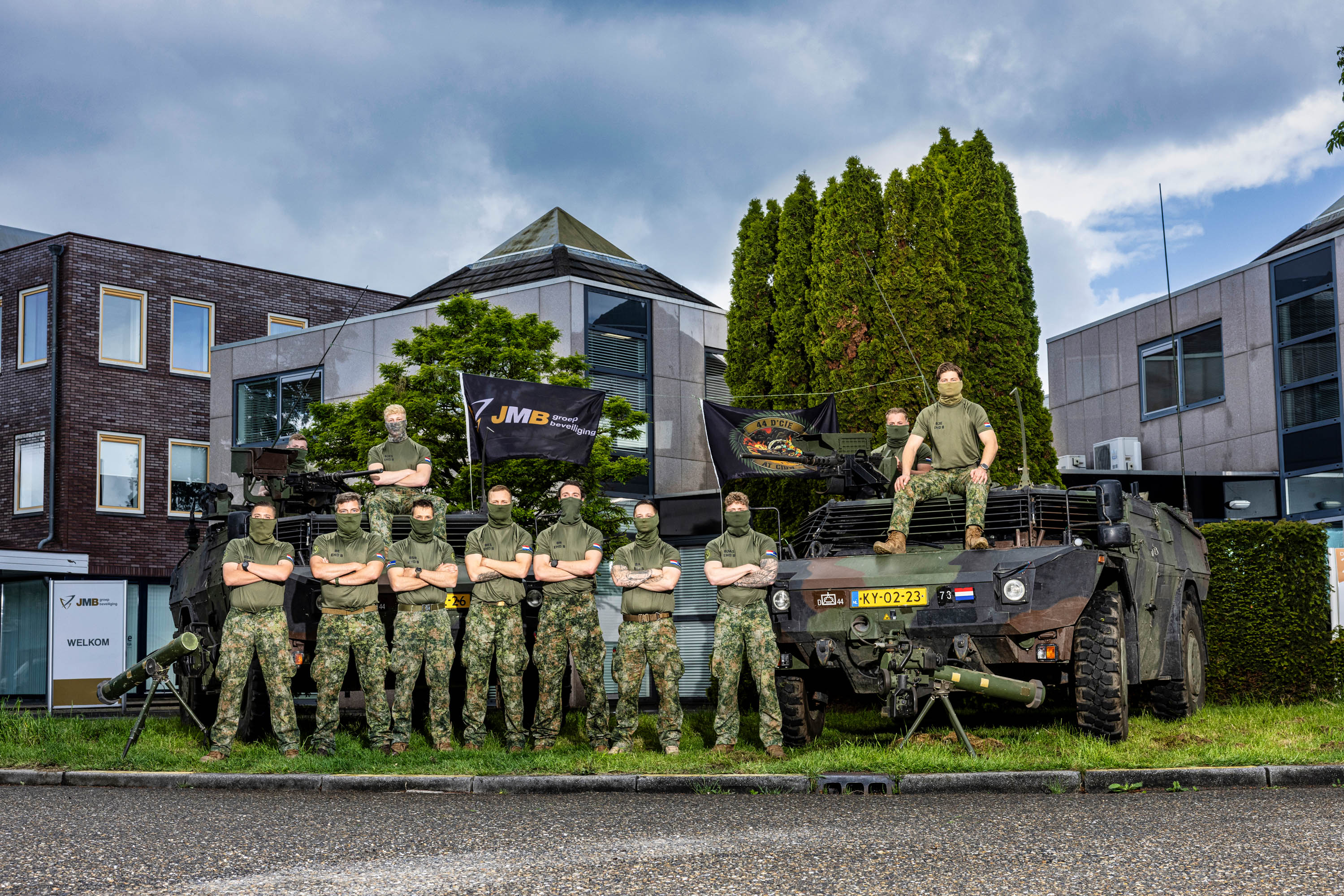 Bezoek 44 Pantserinfanteriebataljon